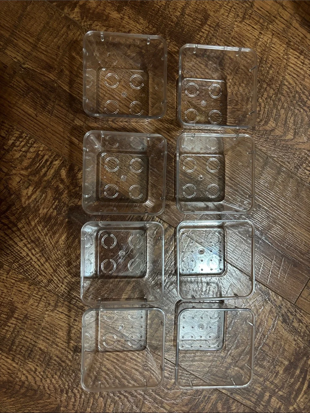 Clear Plastic Stackable Storage Containers